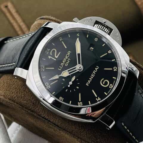 VS沛.纳海PAM531 GMT两地时针功能显示定制版P9000机芯腕表
