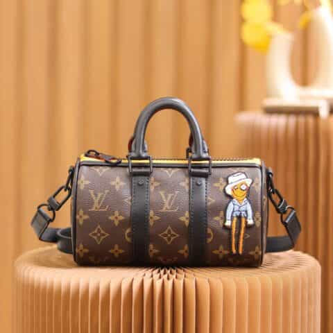 Louis Vuitton LV Keepall Nano bag 稻草人 M80201