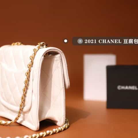 Chanel 2021春夏新款豆腐包 小号