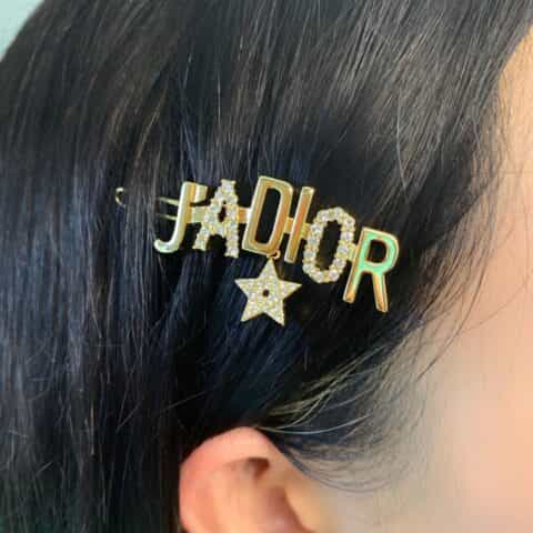 新款DIOR迪奥JADIOR星星发夹发卡