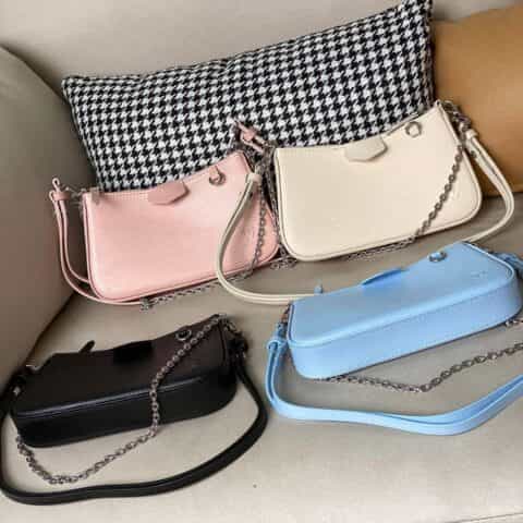 LV Easy Pouch On Strap 麻将包M80471 M80479 M80480 M80483