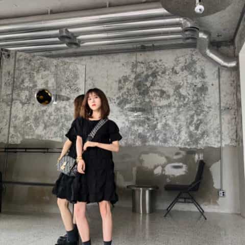 Dior蓝色天鹅绒Oblique印花addict bag M5818