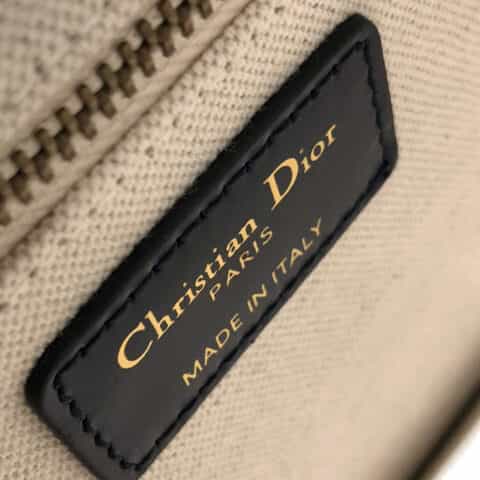 Dior蓝色天鹅绒Oblique印花addict bag M5818