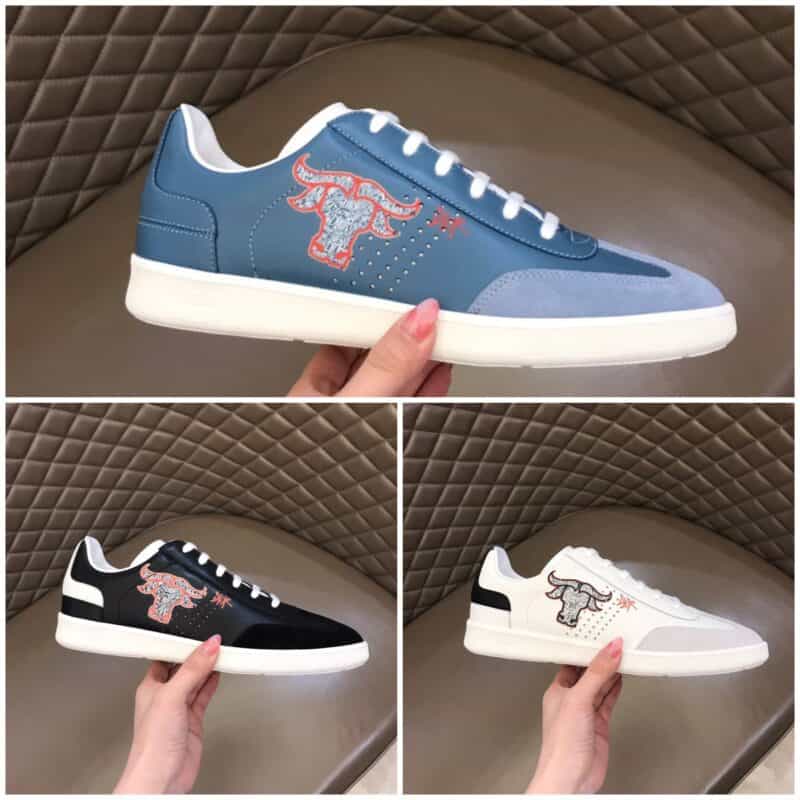 DIOR迪奥   2021牛年限定款标志刺绣和牛头印花B01 运动鞋