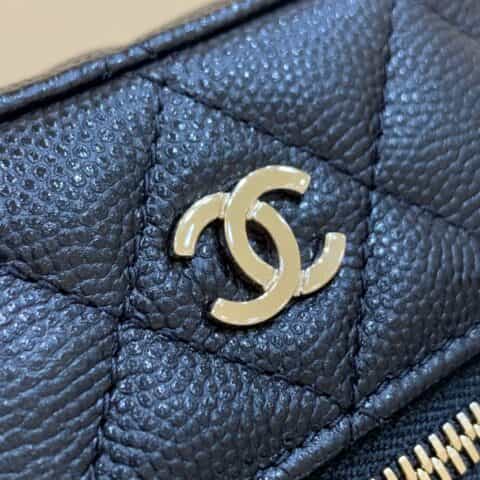 Chanel香奈儿 纯原厂牛皮链条手机包 AP2084