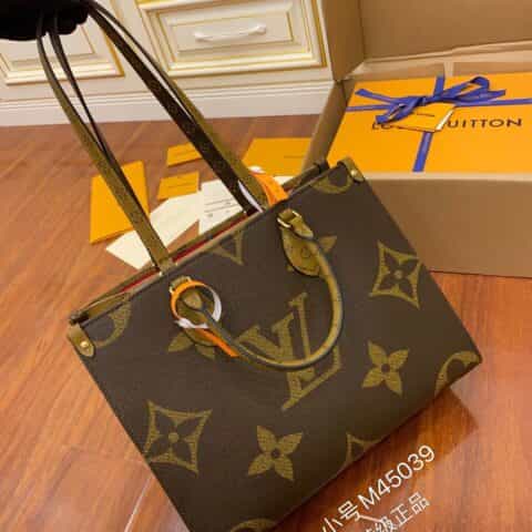 Louis Vuitton LV Onthego大花托特包 M44576 M45039