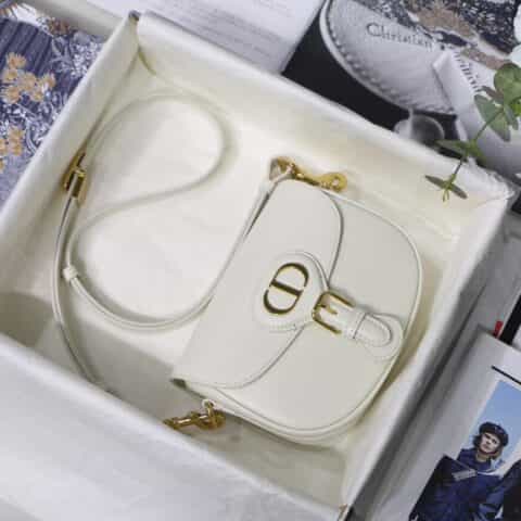Dior Bobby全皮系列马鞍包 M8010 S8010 白色
