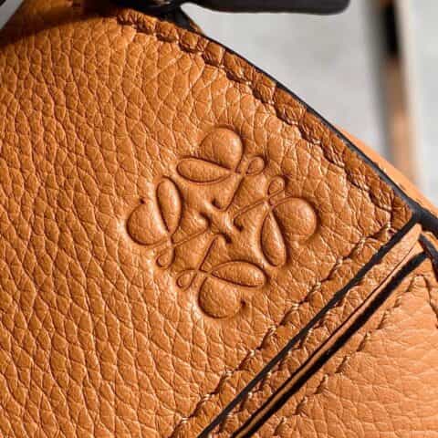 LOEWE罗意威 Mini Puzzle bag几何包 0338焦糖色18CM
