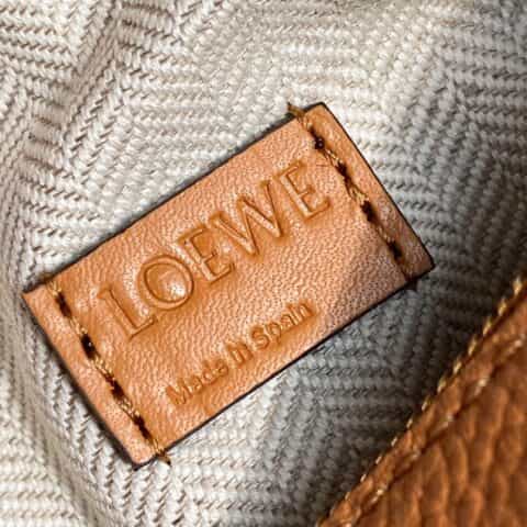 LOEWE罗意威 Mini Puzzle bag几何包 0338焦糖色18CM