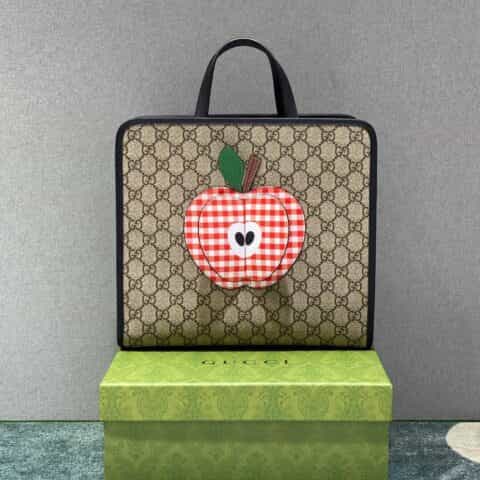 Gucci Children's tote bag with apple 648797 HUHMN 9774