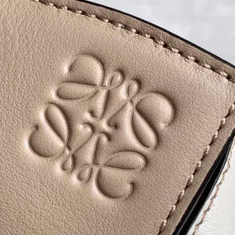 LOEWE罗意威 Puzzle bag 小号几何包 0189灰白绿拼色24CM