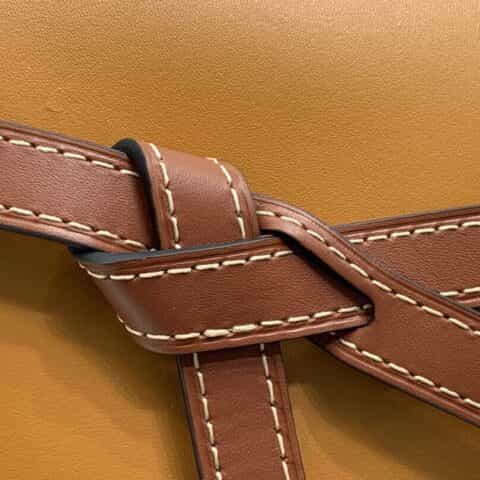 Loewe罗意威 Small Gate bag 马鞍包 0301棕灰拼色20CM