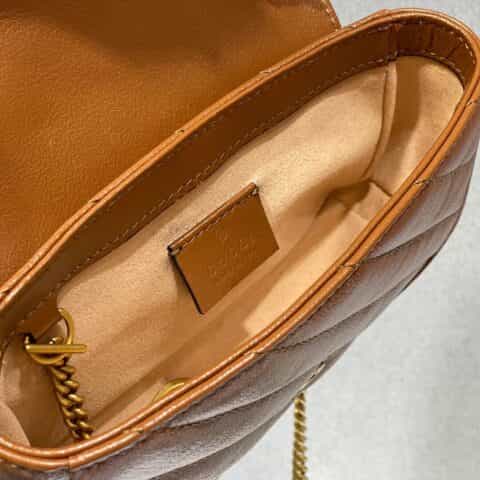Gucci GG Marmont matelassé super mini bag 476433 0OLFT 2535
