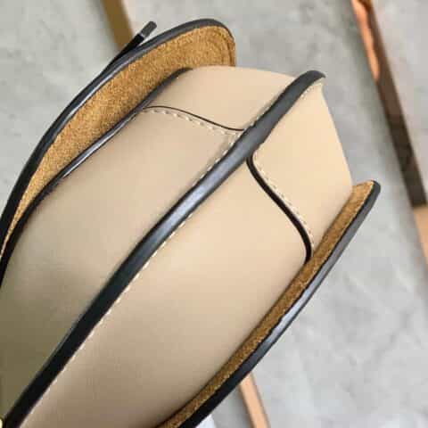 Loewe罗意威 Mini Gate bag 马鞍包 0328棕灰拼色15CM