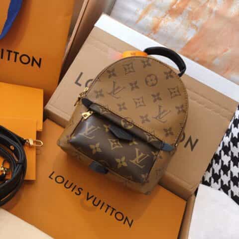 Louis Vuitton LV Palm Springs Mini双肩包M44873 M44872