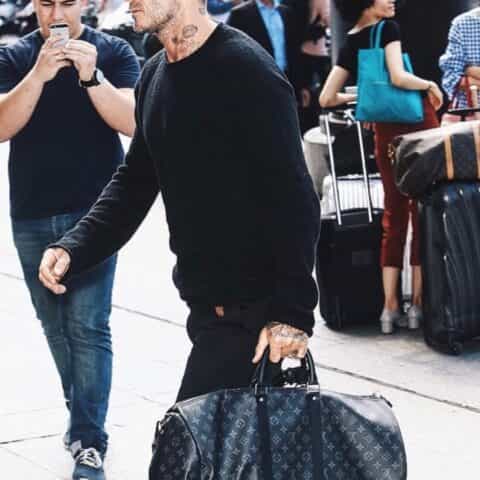 Louis Vuitton LV Keepall Bandoulière 45 旅行袋 M40569