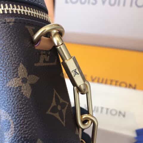 Louis Vuitton LV 限量复古Phone Box老花链条手机包M44914