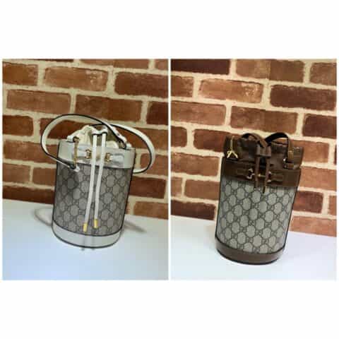 Gucci古驰 马衔扣1955系列小号水桶包637115