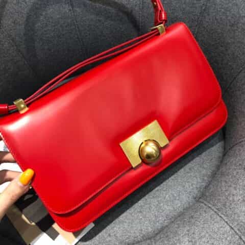 Bottega Veneta葆蝶家 Classic 28CM单肩斜挎包 578009平纹
