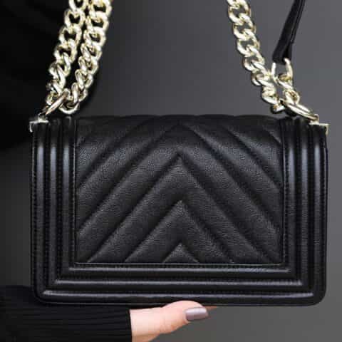 Chanel香奈儿 Leboy 20 Bag 水洗胎牛