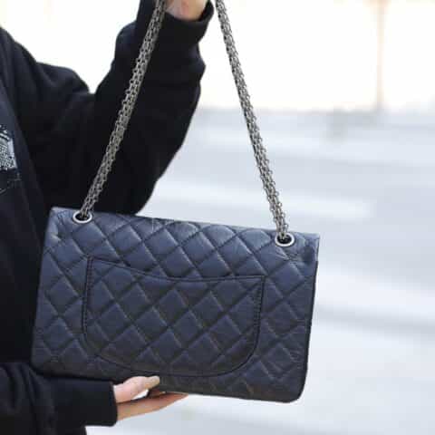 Chanel香奈儿 复刻2.55 reissue系列单肩斜挎包 A37586