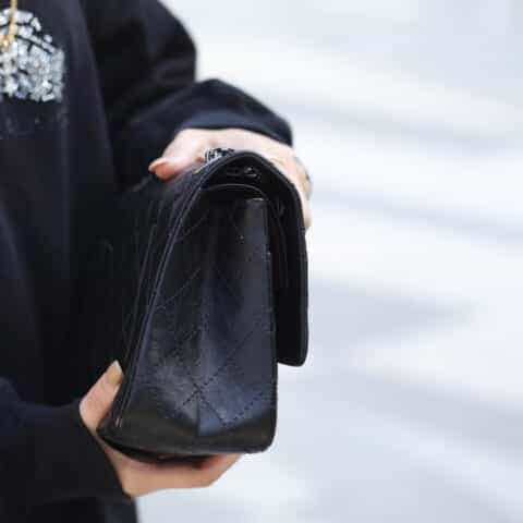 Chanel香奈儿 复刻2.55 reissue系列单肩斜挎包 A37586