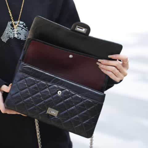 Chanel香奈儿 复刻2.55 reissue系列单肩斜挎包 A37586