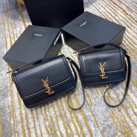 Saint laurent Ysl Solferino Box Bag 黑色634305 634306