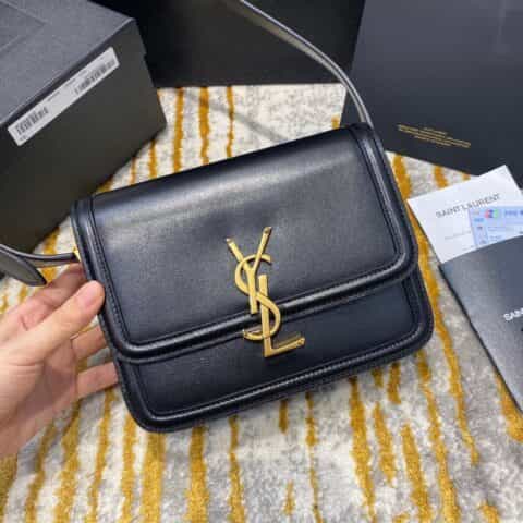 Saint laurent Ysl Solferino Box Bag 黑色634305 634306