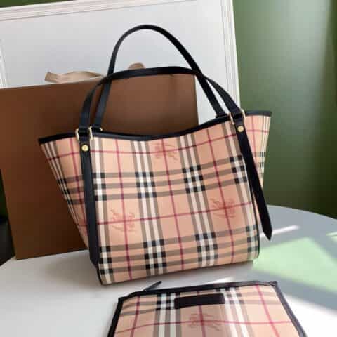 Burberry巴宝莉子母包购物袋8883
