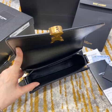 Saint laurent Ysl Solferino Box Bag 黑色634305 634306