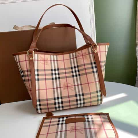 Burberry巴宝莉子母包购物袋8883