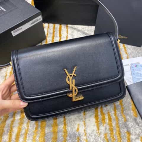 Saint laurent Ysl Solferino Box Bag 黑色634305 634306