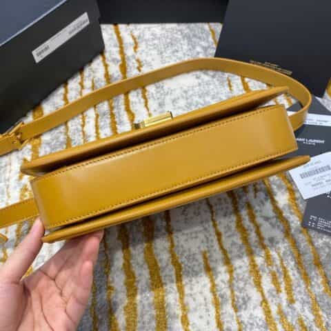 Saint laurent Ysl Solferino Box Bag 姜黄634305 634306