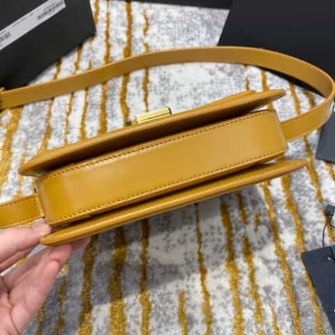 Saint laurent Ysl Solferino Box Bag 姜黄634305 634306