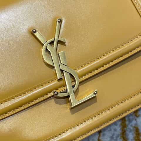 Saint laurent Ysl Solferino Box Bag 姜黄634305 634306