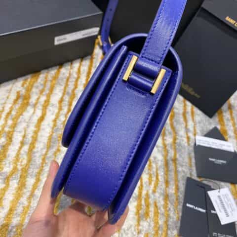 Saint laurent Ysl Solferino Box Bag 电光蓝634305 634306