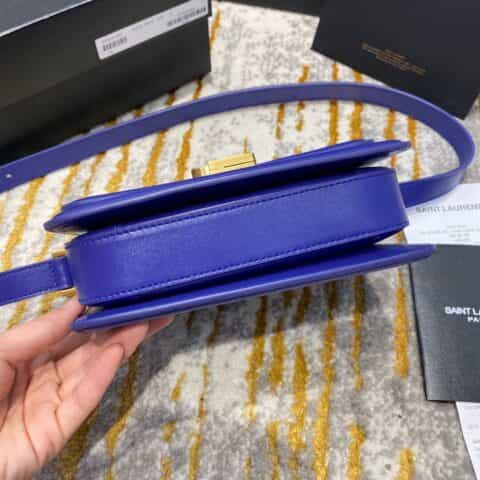 Saint laurent Ysl Solferino Box Bag 电光蓝634305 634306