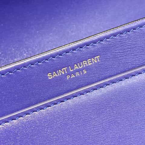 Saint laurent Ysl Solferino Box Bag 电光蓝634305 634306