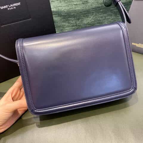 Saint laurent Ysl Solferino Box Bag 藏蓝色634305 634306
