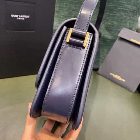 Saint laurent Ysl Solferino Box Bag 藏蓝色634305 634306