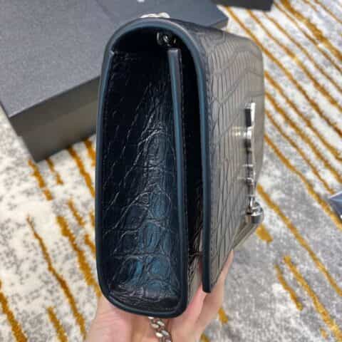 Saint laurent Ysl Kate 24 Bag 鳄鱼纹354119