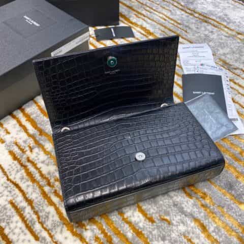 Saint laurent Ysl Kate 24 Bag 鳄鱼纹354119