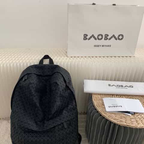 Issey miyake｜KURO极简包三宅一生登山包双肩背包BB78