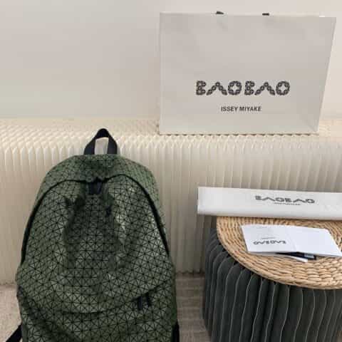 Issey miyake｜KURO极简包三宅一生登山包双肩背包BB78