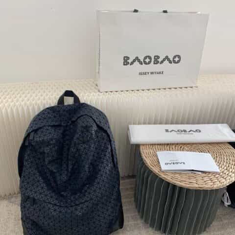 Issey miyake｜KURO极简包三宅一生登山包双肩背包BB78