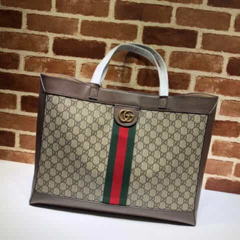 GUCCI古驰三只小猪印花Ophidia系列GG托特包547947