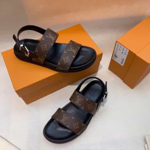 LV/路易威登 高端精品，原版材质L 牌奢品男士拖鞋