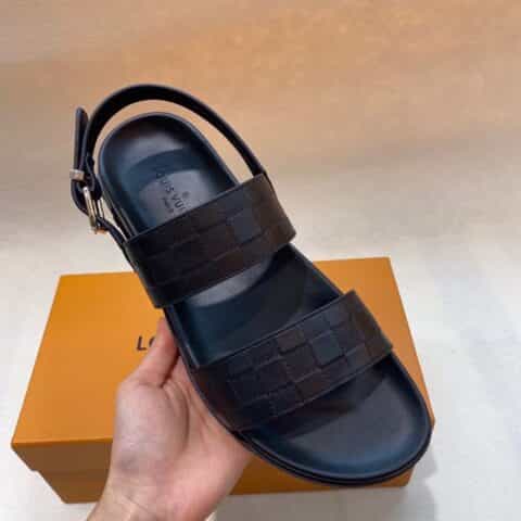 LV/路易威登 高端精品，原版材质L 牌奢品男士拖鞋