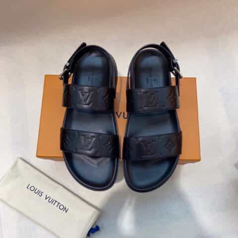 LV/路易威登 高端精品，原版材质L 牌奢品男士拖鞋